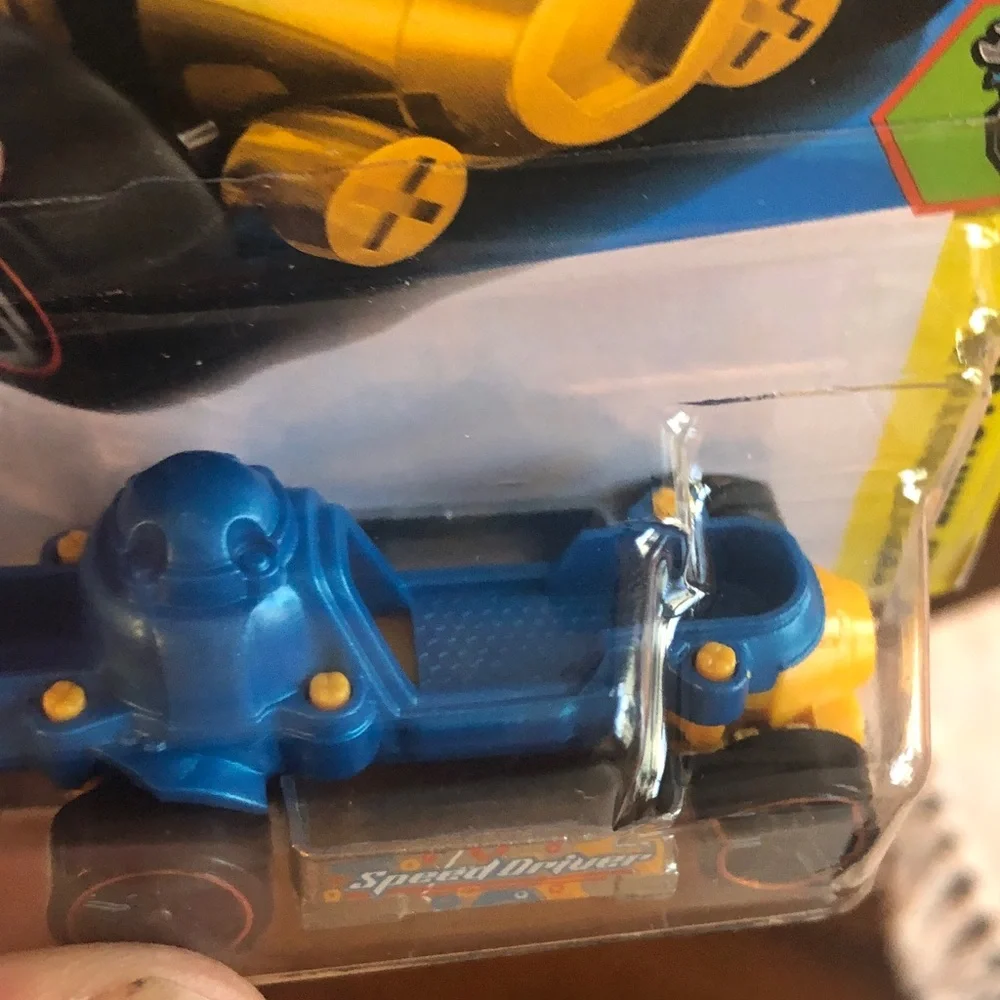 Mattel Hot Wheels Speed Driver - Blue and Yellow